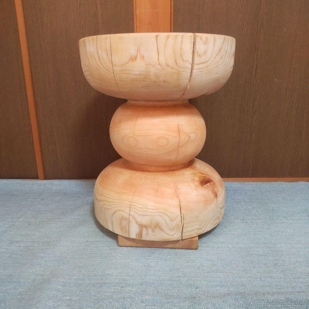 ぼちんきさん専用 檜丸太椅子 スツール