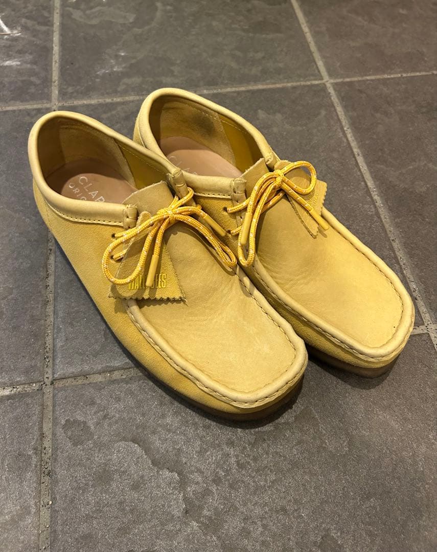 しんじ様指定　CLARKS ワラビー　イエロー　26.0
