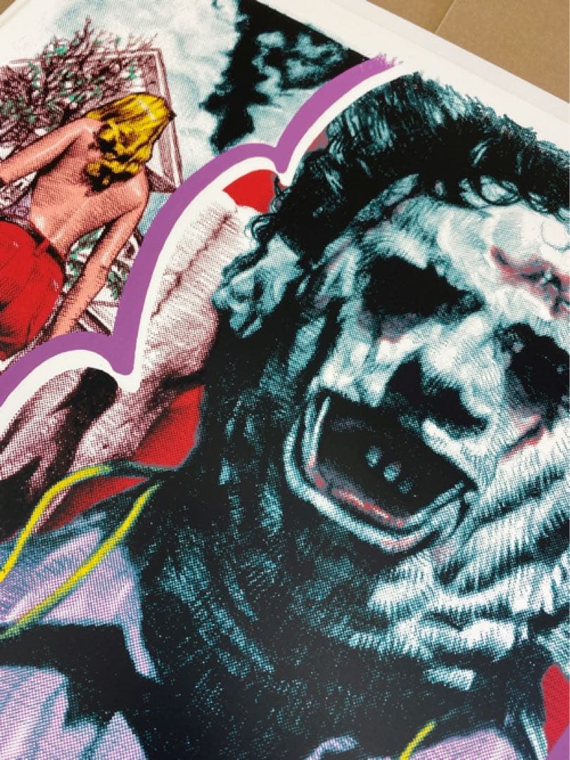 ロッキンジェリービーン 悪魔のいけにえ シルクスクリーンプリント