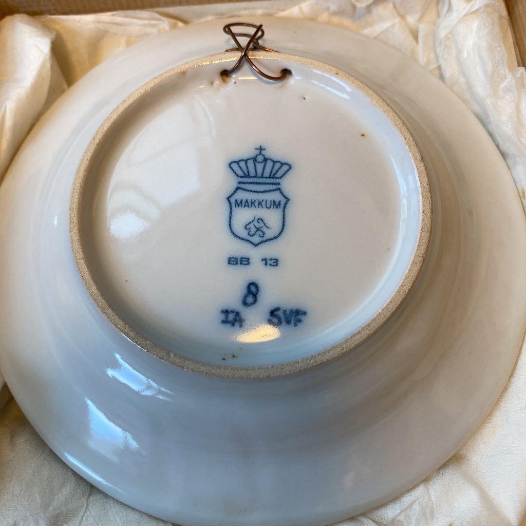 美品・希少] オランダ MAKKUM 壁がけお皿 - メルカリ