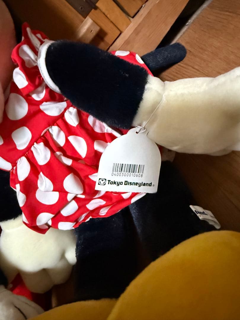 【値下】【激レア・タグ付き✨】【新品未使用】東京ディズニーランドミッキー・ミニー