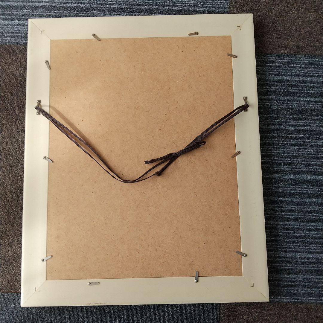 鶴田一郎 あさがお  額入り