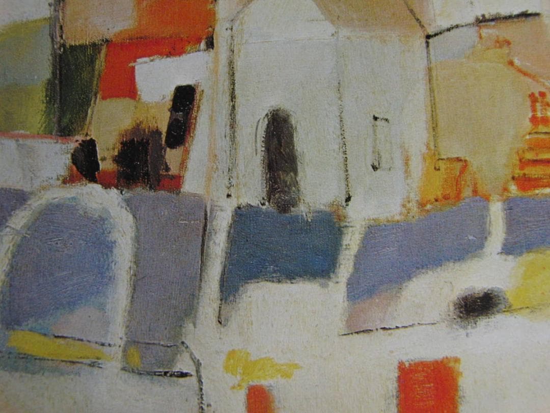 ジャン　ジャック　ベルノー、【風景】、希少な額装用画集より、新品額装付