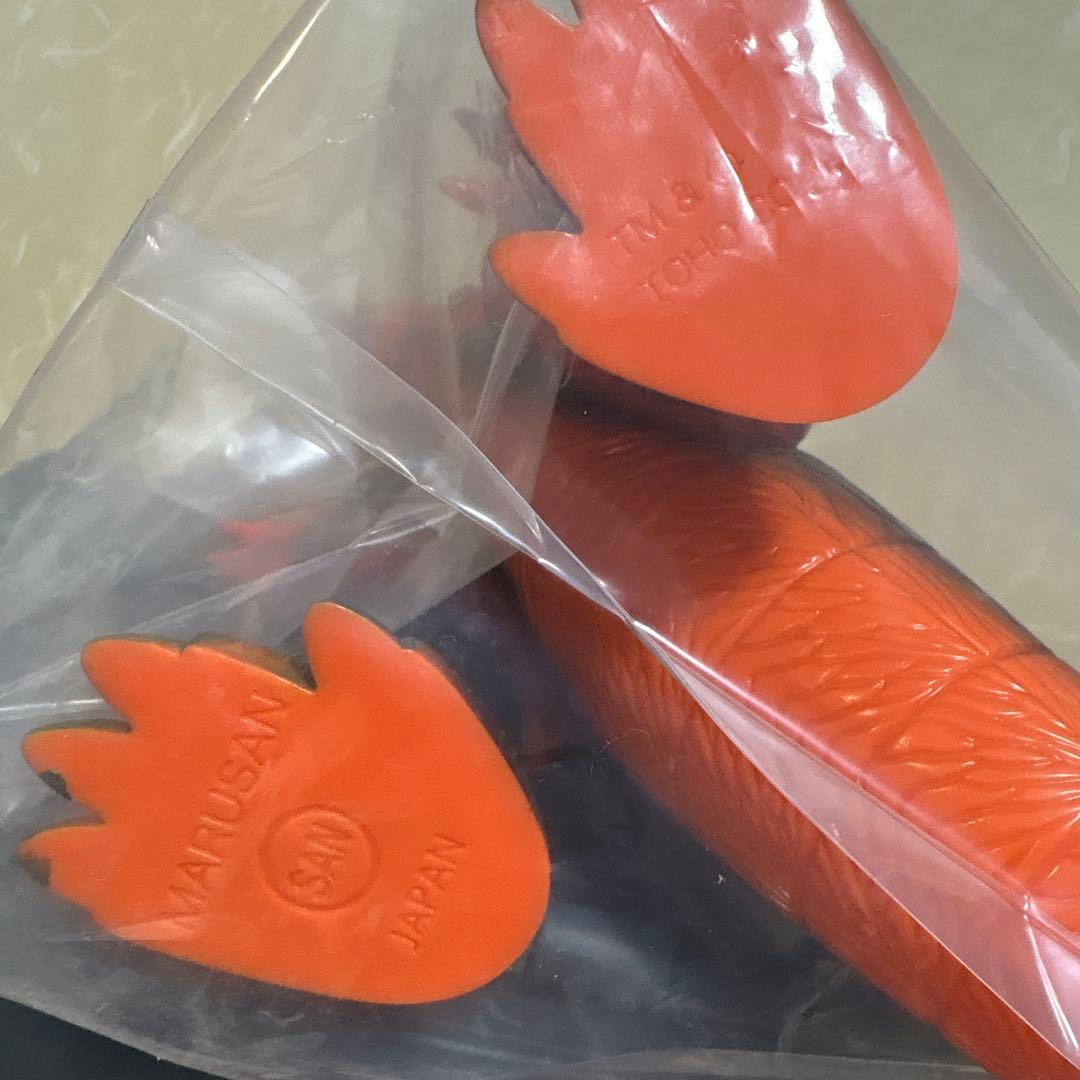 マルサン　ゴジラ(1999) 350サイズ　オレンジ×グリーン　新品未開封