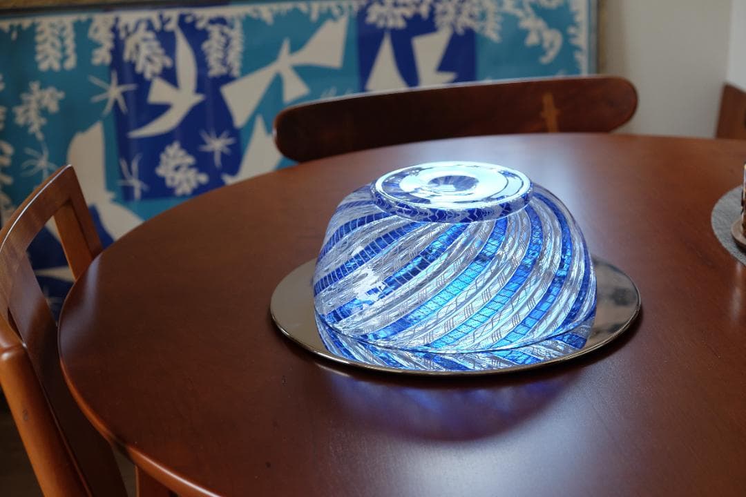 ベネチアンガラス レースガラス 検/舩木倭帆/藤田喬平/倉敷ガラス