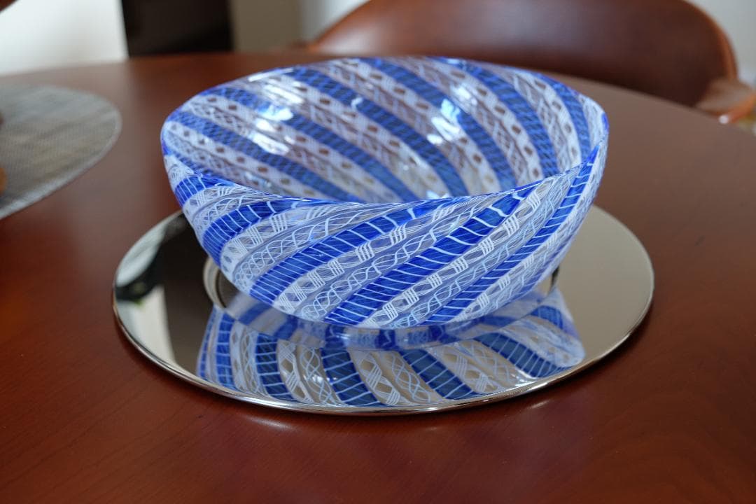 ベネチアンガラス レースガラス 検/舩木倭帆/藤田喬平/倉敷ガラス