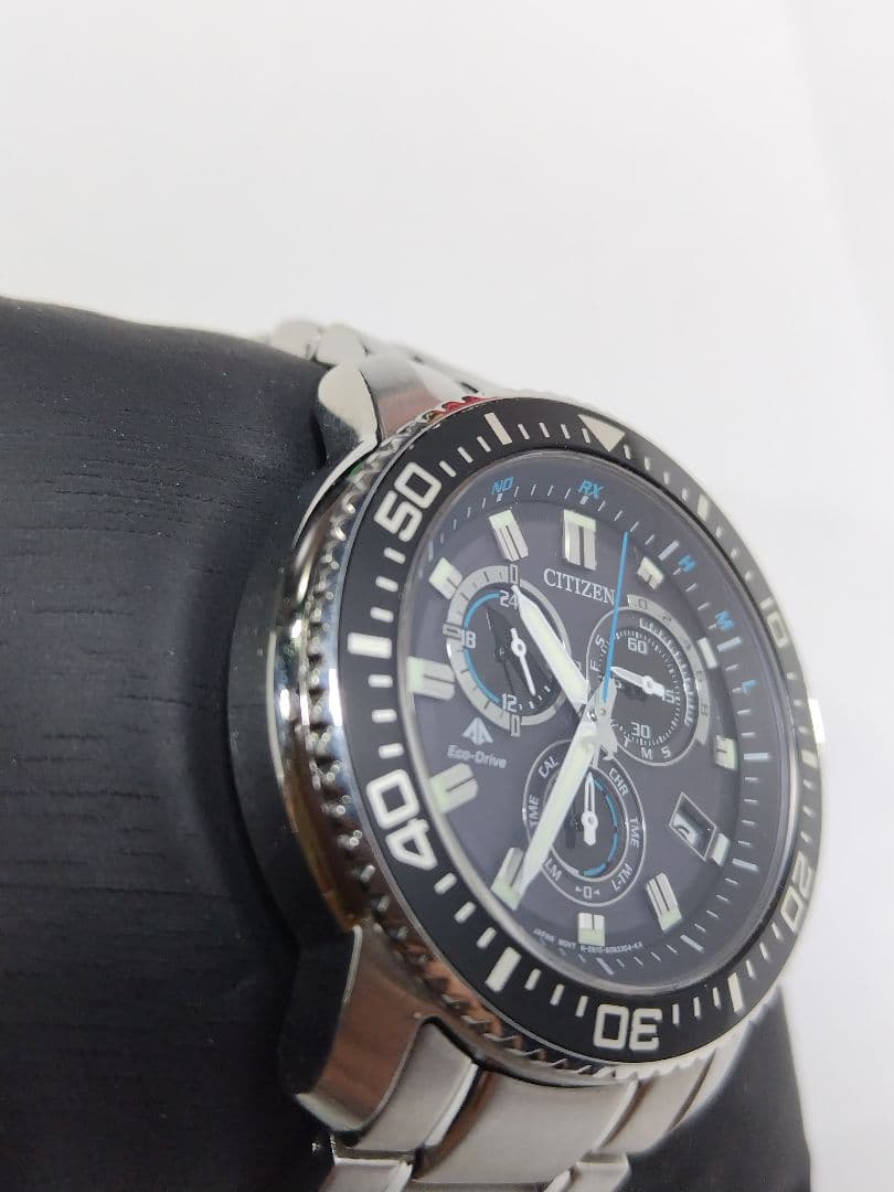 シチズン プロマスター LANDシリーズ　エコドライブ　電波時計 クロノグラフ