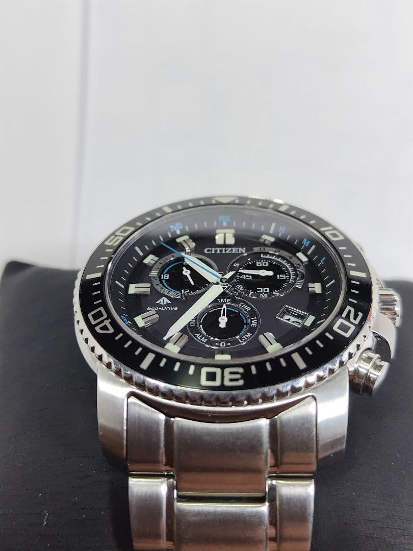 シチズン プロマスター LANDシリーズ　エコドライブ　電波時計 クロノグラフ