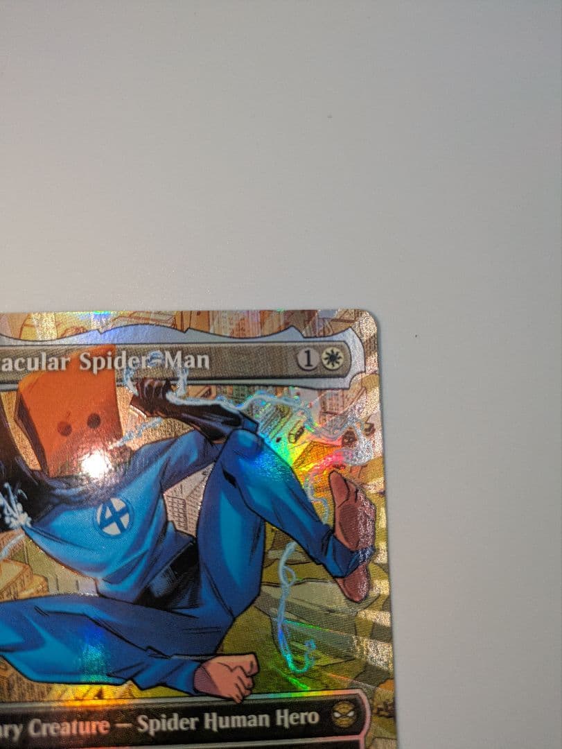 つ*さ様 MTG スペクタキュラー・スパイダーマン テクスチャーFoil Bag