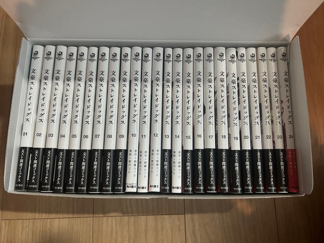 文豪ストレイドッグス 1-24巻 特製収納ボックス入り