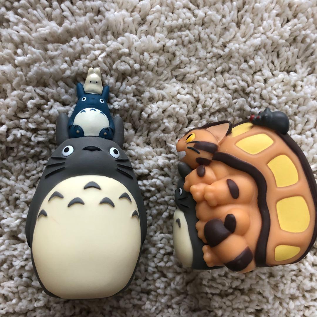 ジブリ トトロ 30周年限定指人形 セット - メルカリ