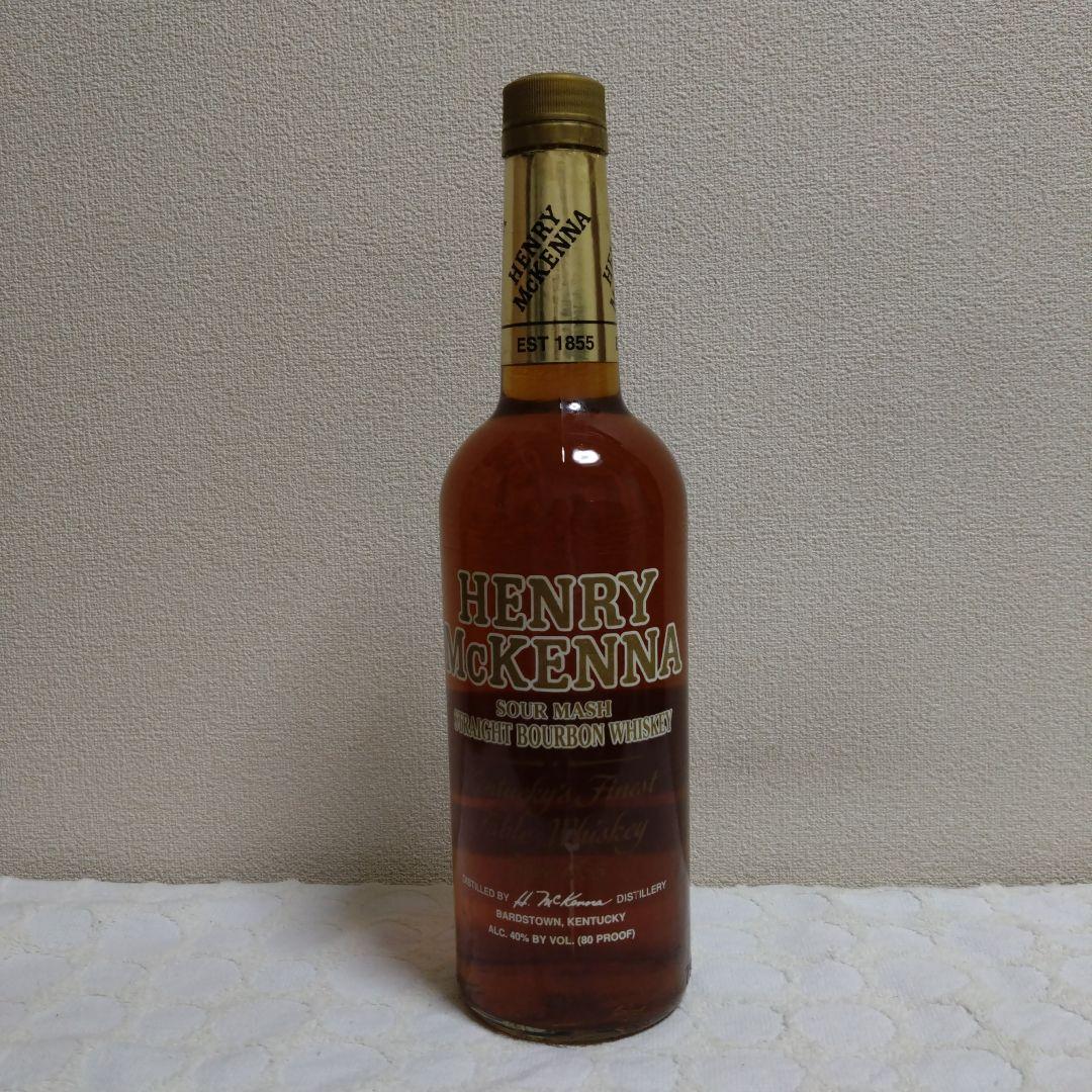 希少旧ボトルHENRY McKENNA 未開栓バーボンウイスキー 750ml - メルカリ