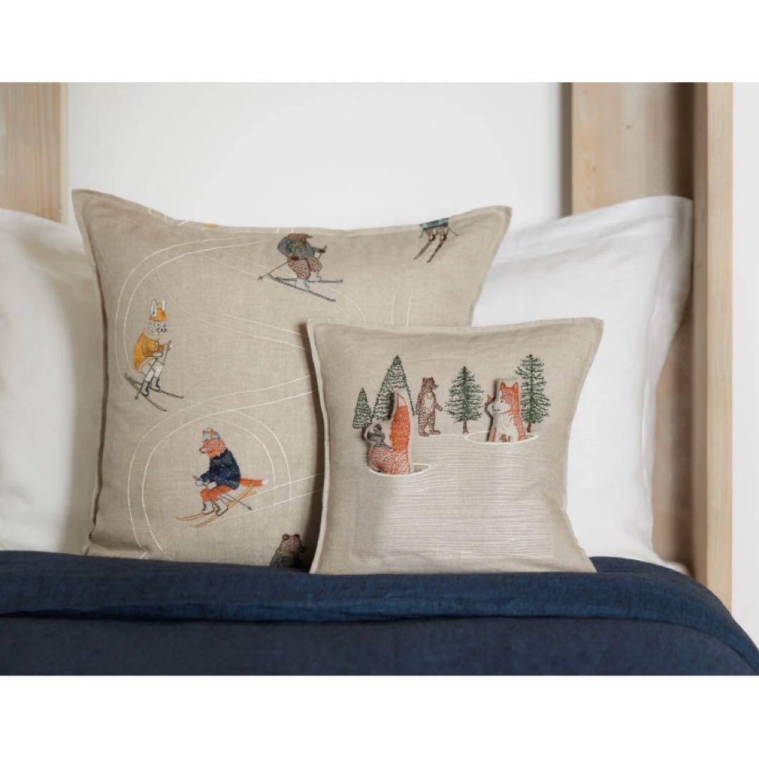 最終SALE⭐︎ Coral & Tusk ポケットクッションカバー きつね