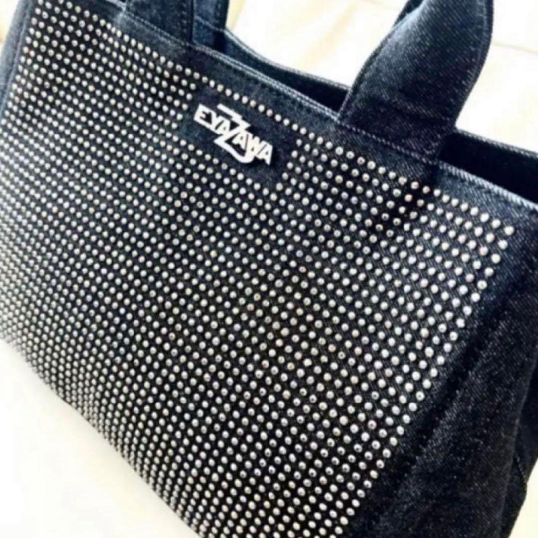 矢沢永吉✦E.YAZAWA✦ブラックデニムトート✦ライブに！ V118929