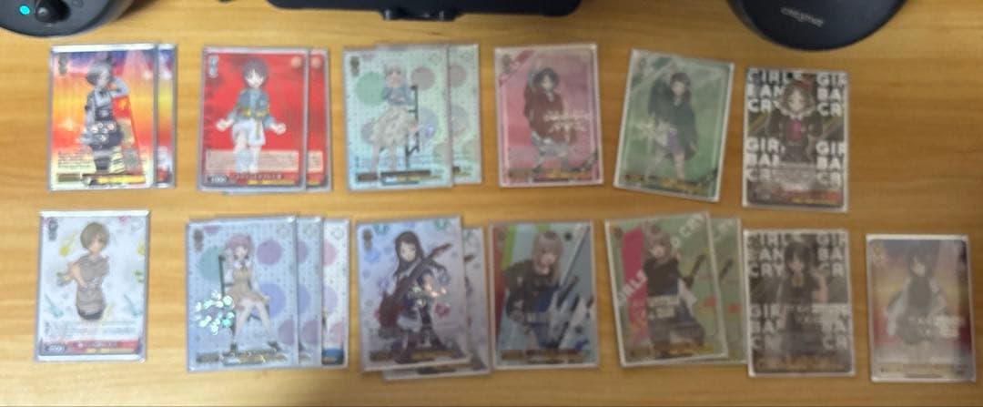 ヴァイスシュヴァルツ　ガールズバンドクライ　8扉＋8門デッキオマケGBCR.N