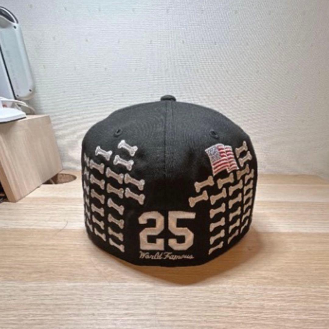 Supreme Bones Box Logo New Era 59Fifty Cap Black - SS25 - US