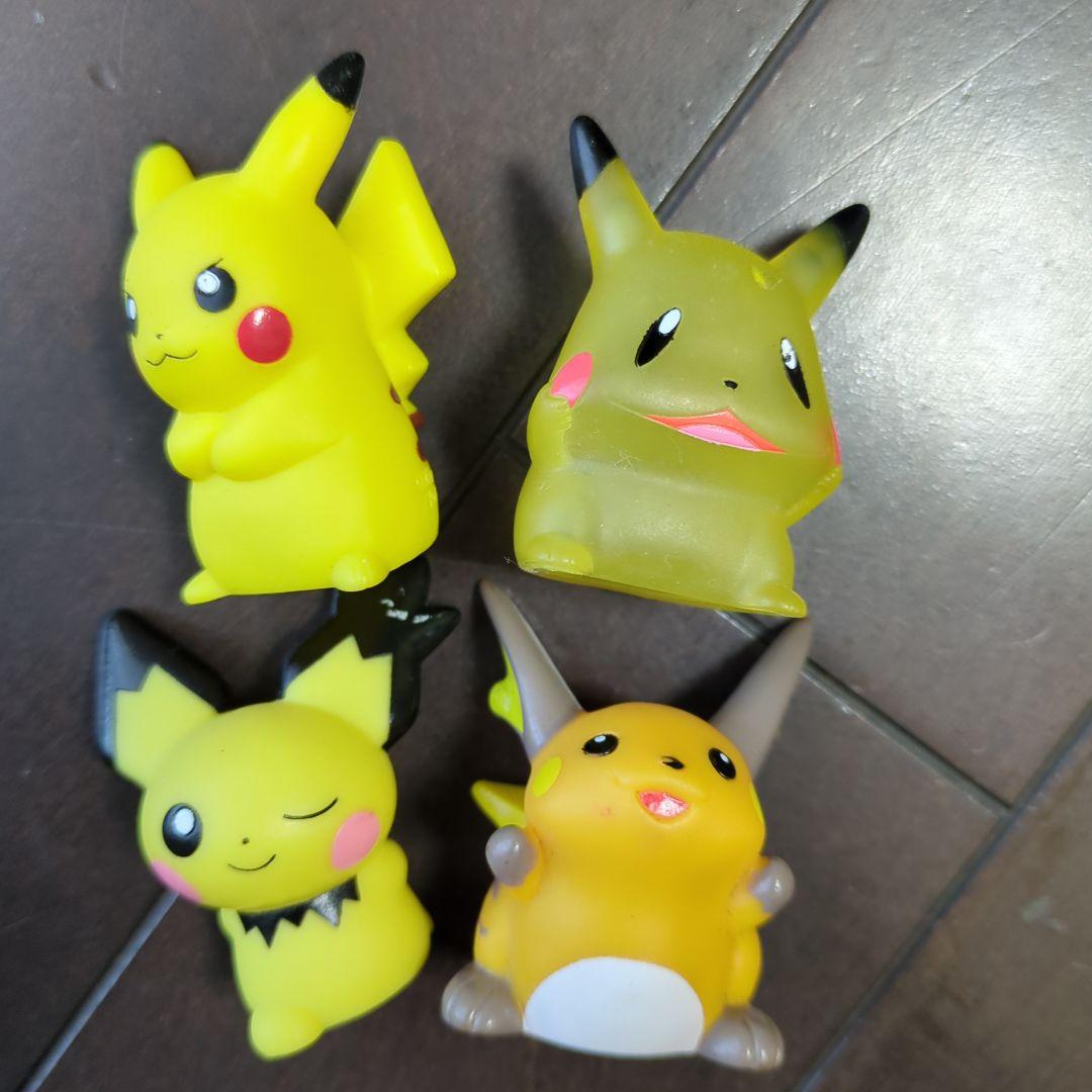 ポケモン 指人形 ソフビ まとめ売り かわいい ピカチュウ入り28体