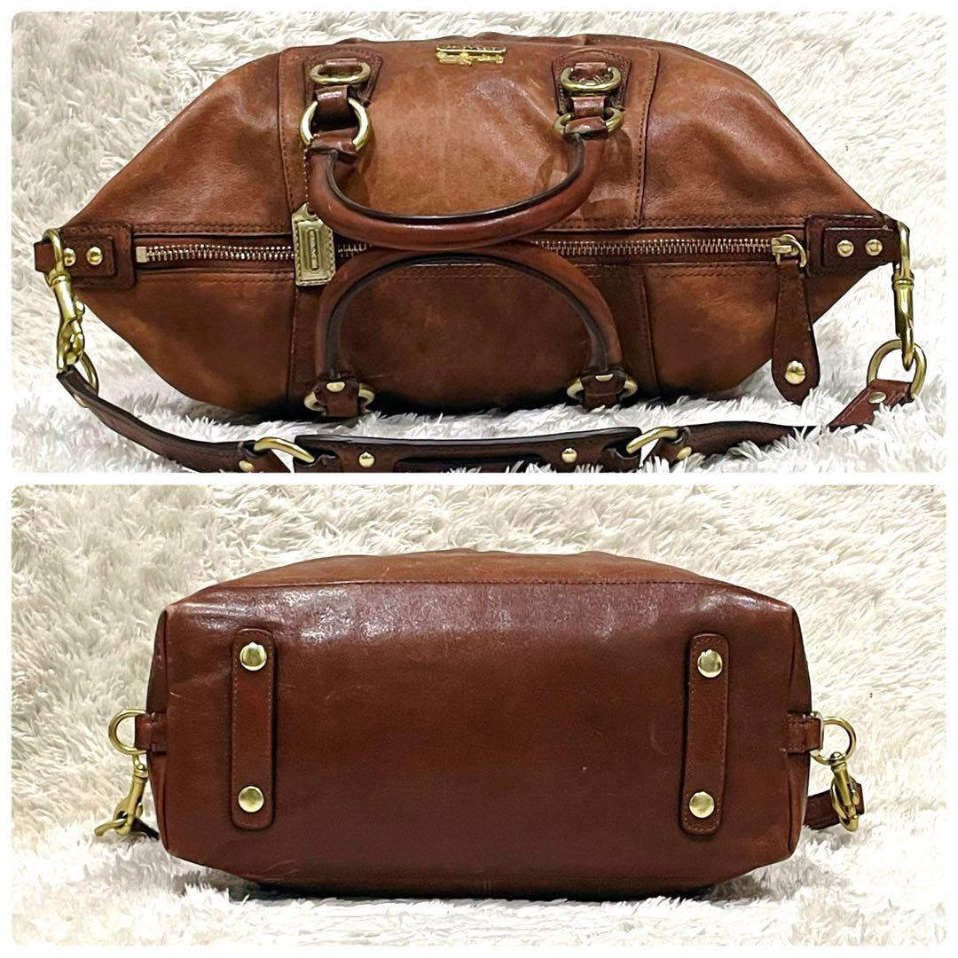 【美品】COACH マディソン サブリナ 2way ショルダーバッグ 12937