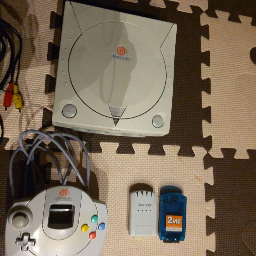 中*由様 動作品　ドリームキャスト　本体　ゲーム6枚付き