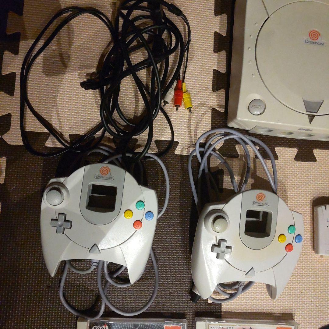 中*由様 動作品　ドリームキャスト　本体　ゲーム6枚付き