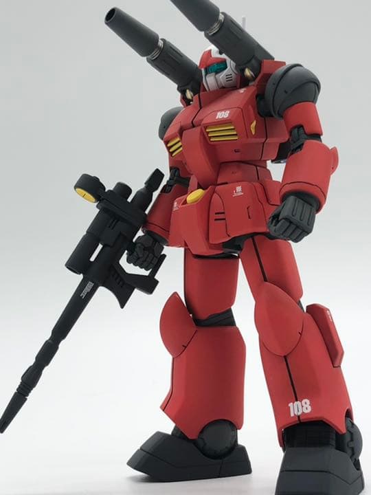 最終値下げ❗️HG ガンキャノン 完成品 塗装済み ジオラマベース付き