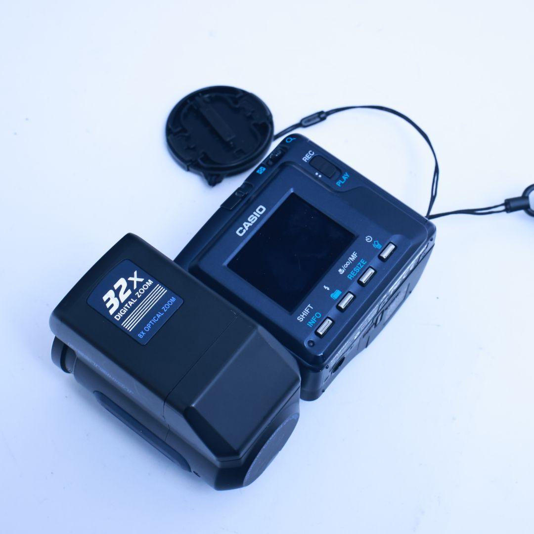 スマホ転送可 デジタルカメラCASIO QV-2900UX メモリーカード等付