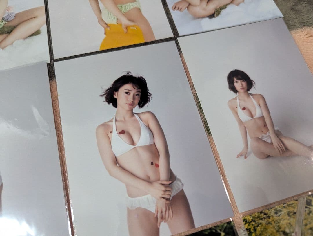 貴重 非売品 美品 オフショット 生写真 無修正 70枚 大島優子②