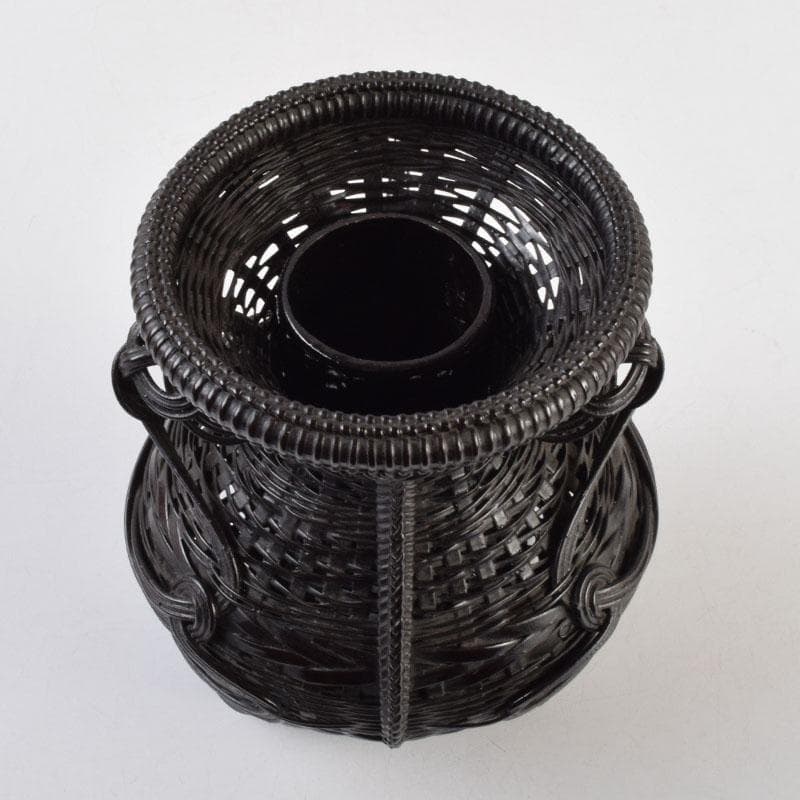 茶道具 篭師 和田麟之作 小猿花入 共箱 C 9123 - メルカリ