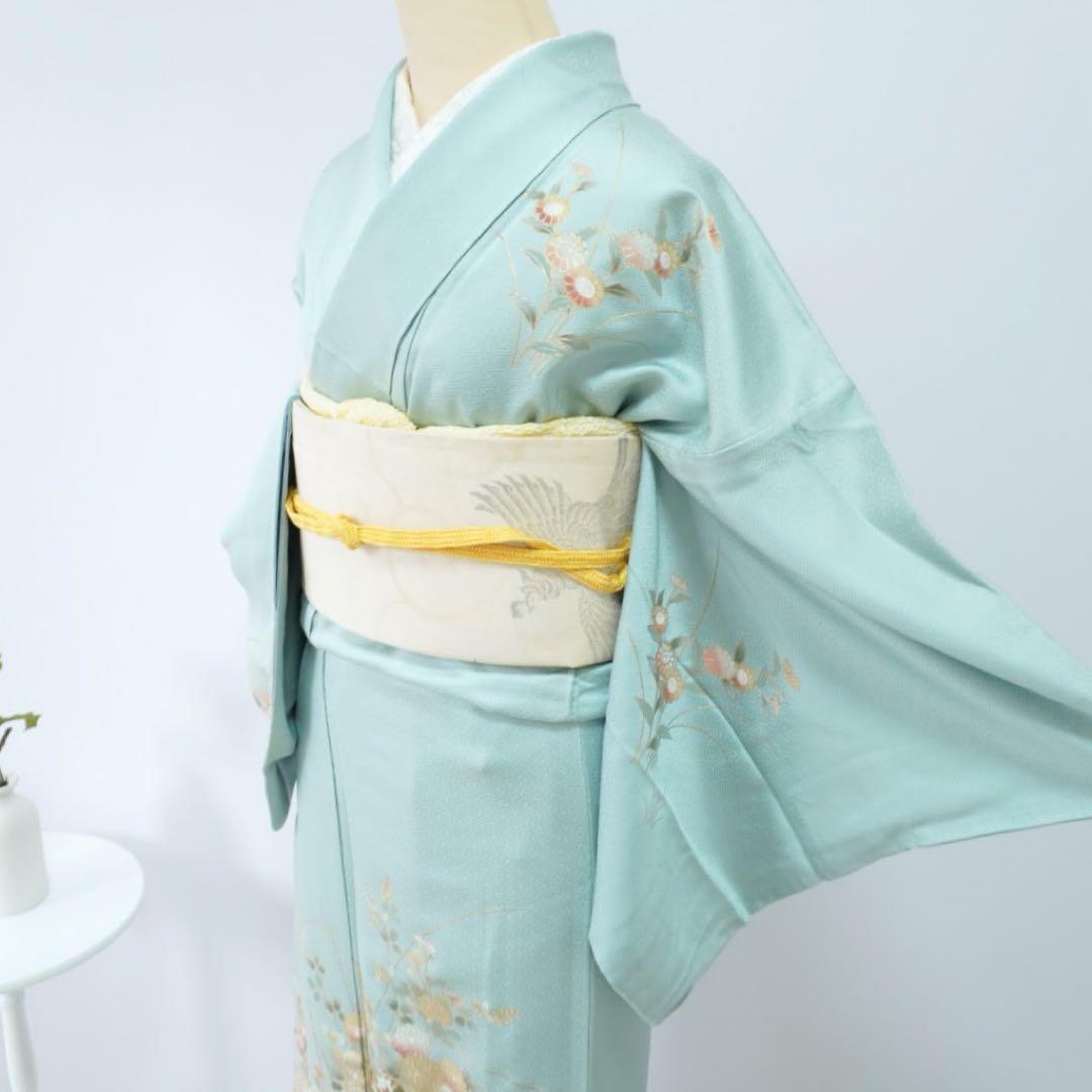 訪問着 4点フルセット 346 汚れあり 七五三 お宮参り 卒園式 結婚式