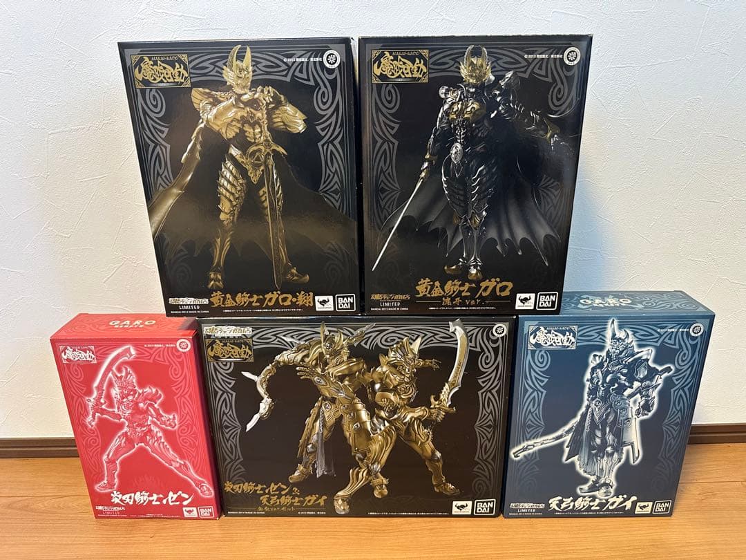 魔戒可動 牙狼フィギュア 6体セット 牙狼＜GARO＞ ～RED REQUIEM～』より竜