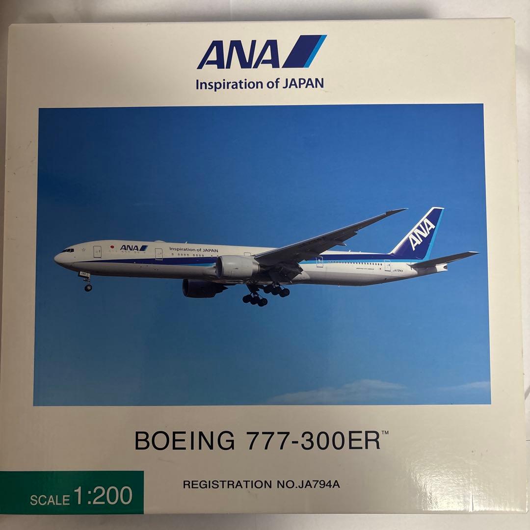 あ*ま様 全日空商事1/200 NH20186 777-300ER JA794A NH20186 全日空商事特注品 ANA B777-300ER JA794A 完成品 1:200 完売