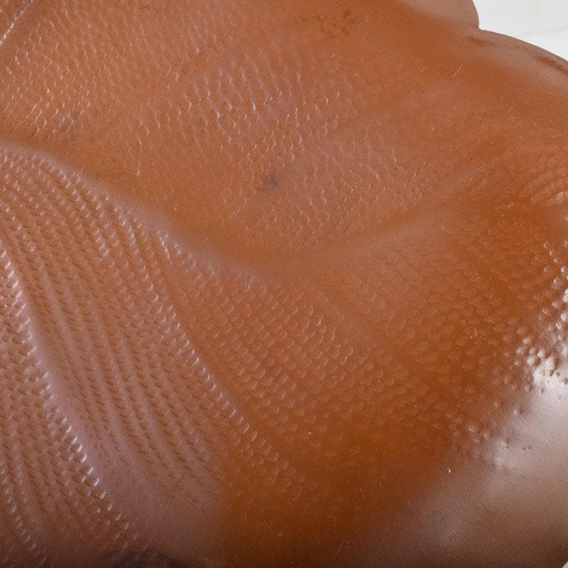 高岡銅器 西村義光作 鋳銅 葉形 盆 共箱 V 8542