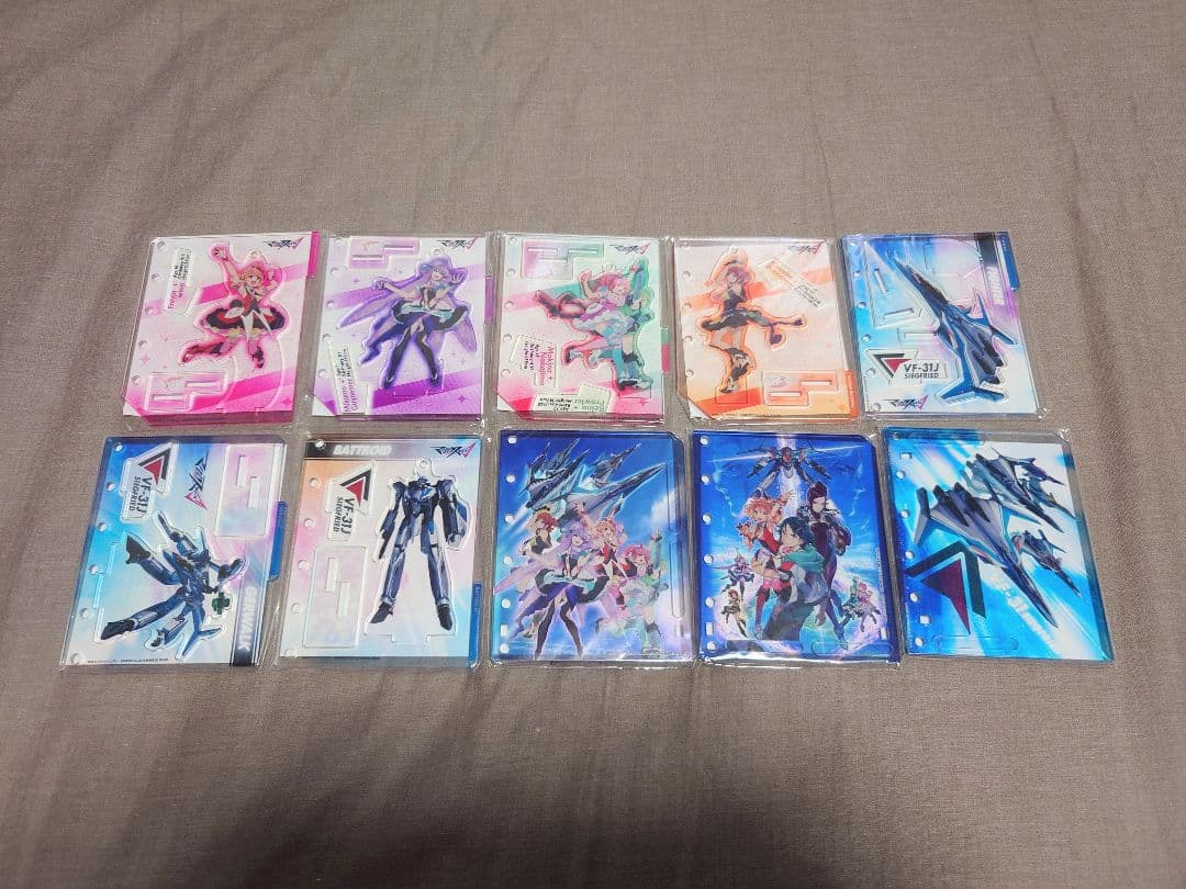 【全３０種バインダー3冊】マクロスデルタ　バンプレスト　アツメイターフルコンプ