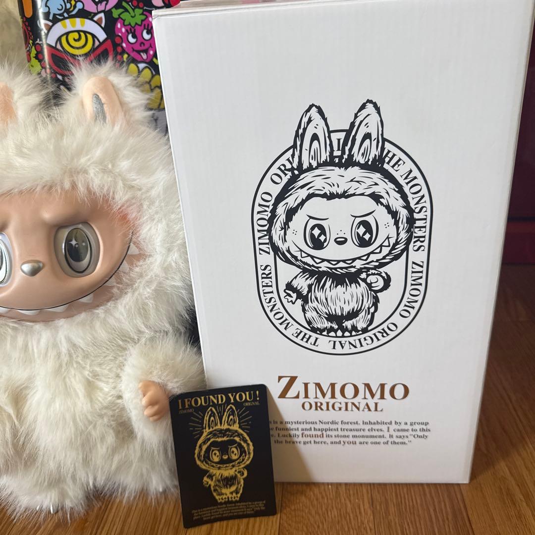 zimomo 38cm ぬいぐるみ ジモモ LABUBU ラブブ - メルカリ