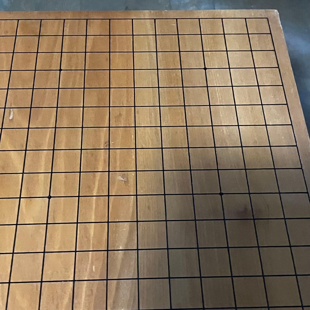 【寿】本榧製 卓上碁盤 No.50 足付き 高級品