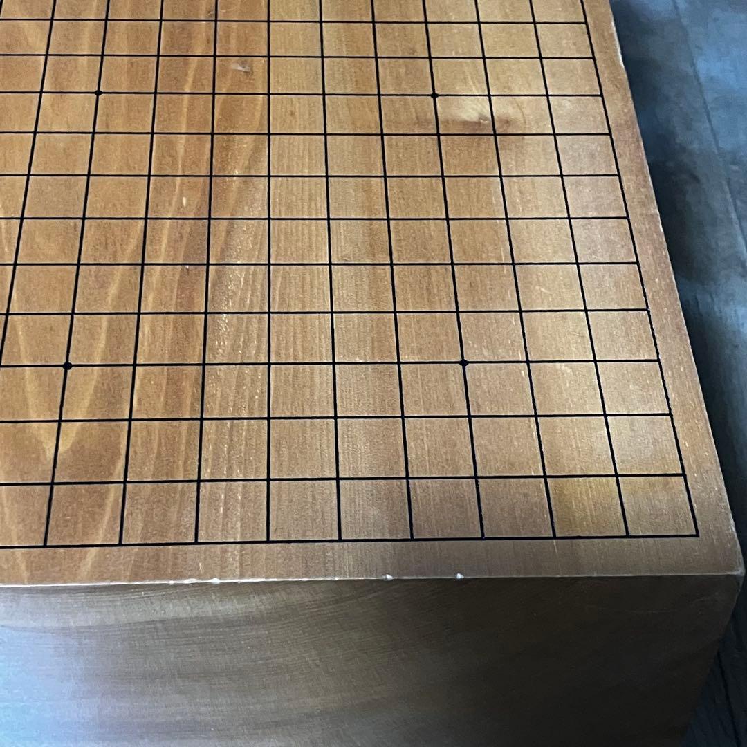 【寿】本榧製 卓上碁盤 No.50 足付き 高級品