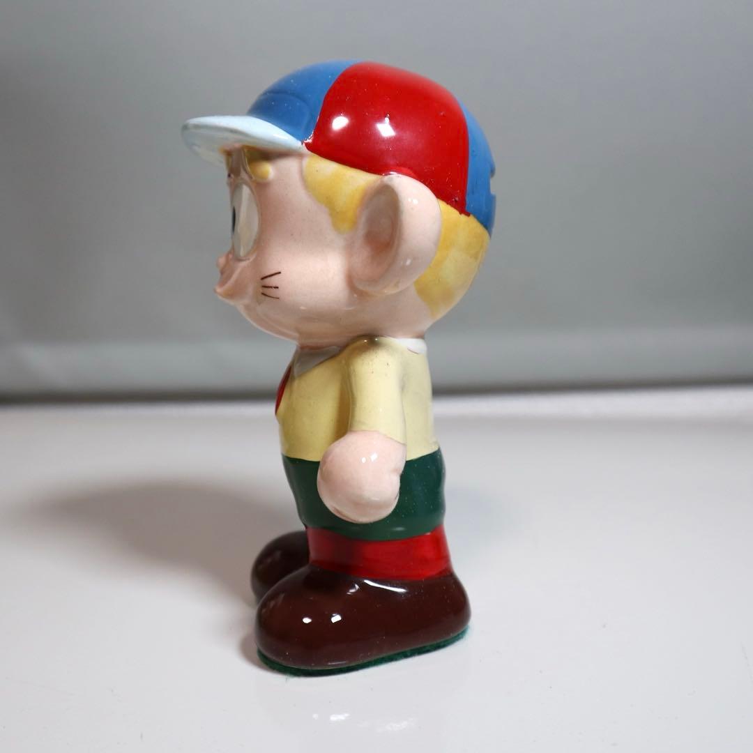 80年代　怪物くん 陶器製 貯金箱 フィギュア 小学館　藤子不二雄