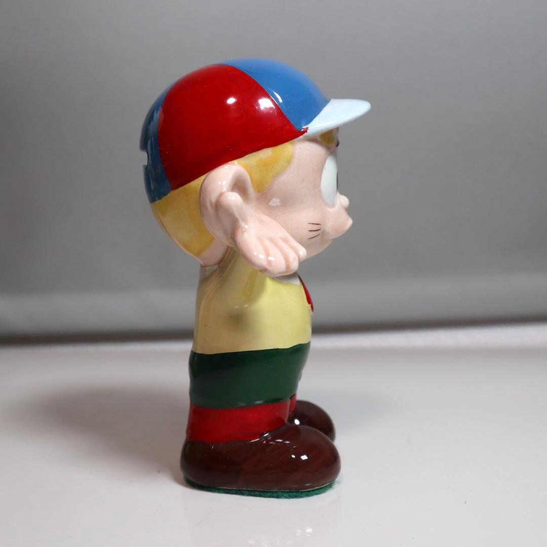 80年代　怪物くん 陶器製 貯金箱 フィギュア 小学館　藤子不二雄