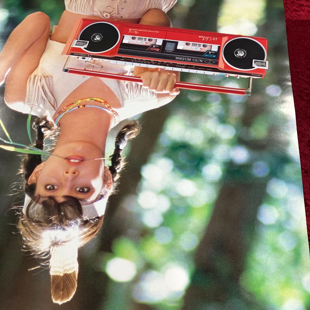 ジーナ・ナナサンヨーおしゃれなテレコ ダブルU4駅貼りB1ポスター