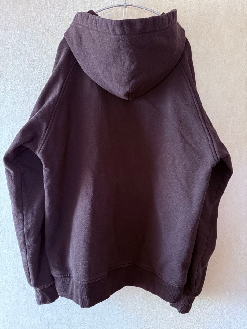 COMOLI コモリ コットン 裏毛 ジップパーカー