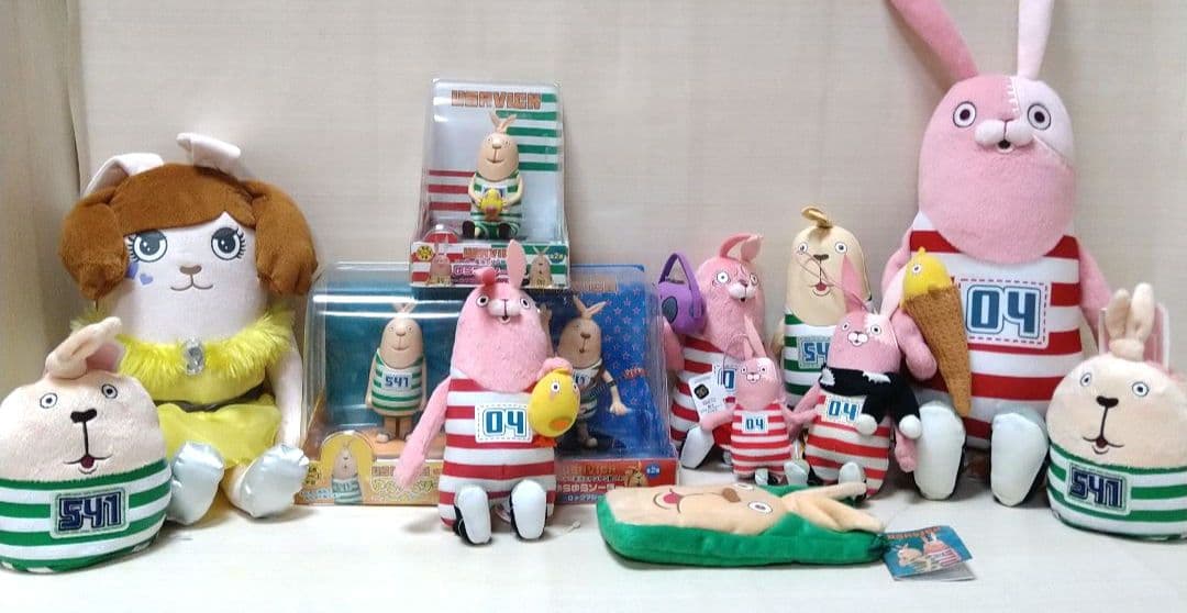 ウサビッチ　ぬいぐるみ　マスコット　グッズ　まとめ売り