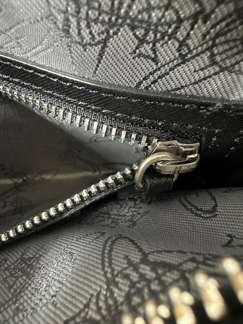 ☆ヴィヴィアンウエストウッド ショルダーバッグ レザー オーブ ブラック