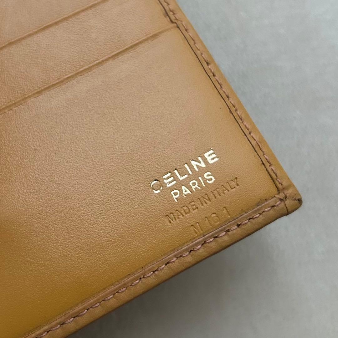 CELINE セリーヌ 三つ折り財布 トリオンフ 折り財布