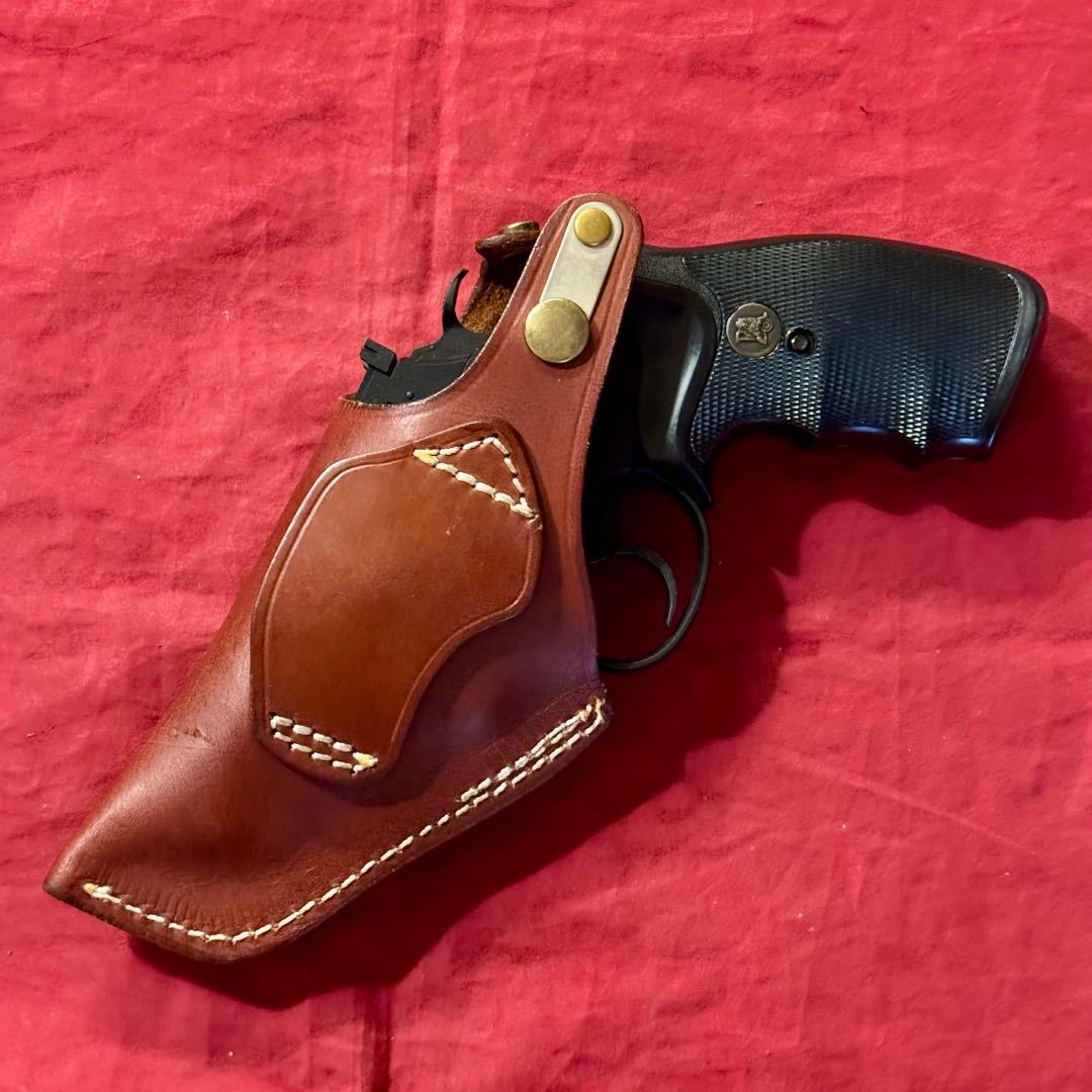 整備済 小型リボルバー用 ショルダーホルスター ヒップホルスター