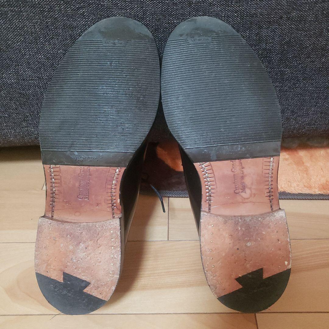 極美品　Church's チャーチ シャノン ポリッシュドバインダー　UK8.0