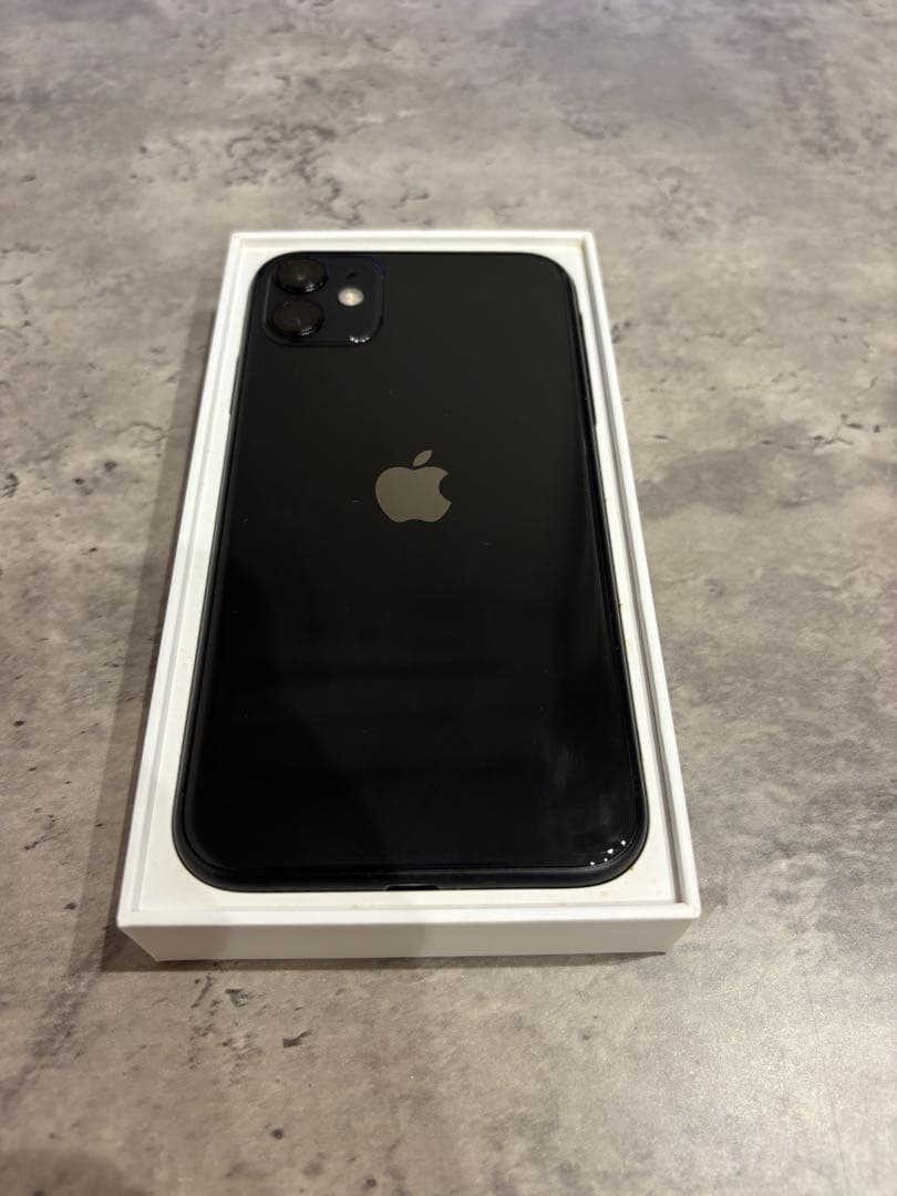 ジャンク品】iPhone 11 ブラック 128GB 本体（箱付き）