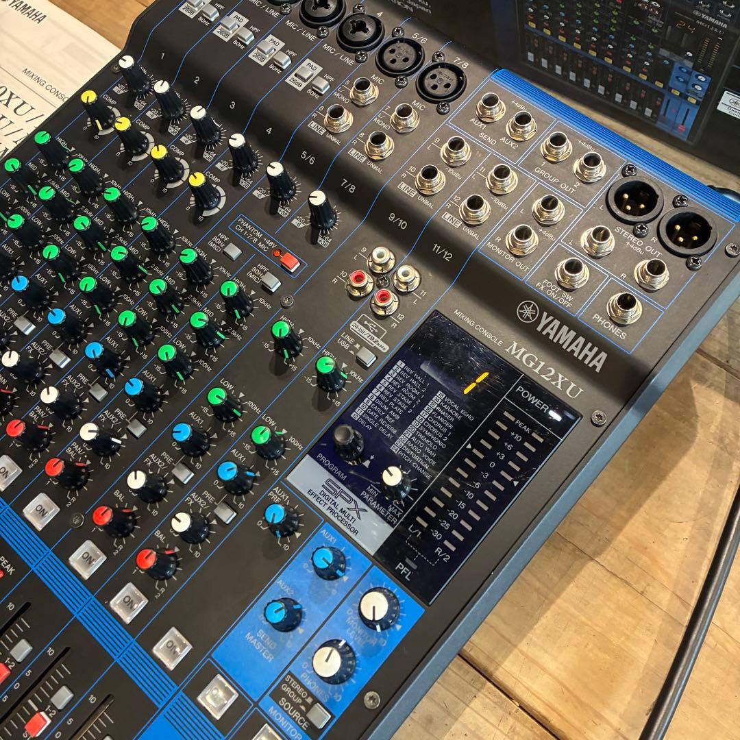【即決可】YAMAHA MG12XU アナログミキサー(送料込)