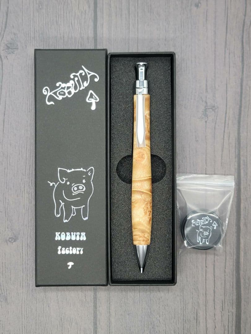 新品 こぶた工房 マーブルウッド極上+ シャープペンシル0.5 - メルカリ