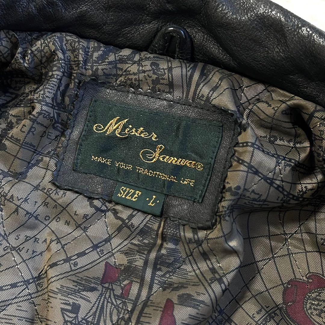 A-2ミリタリーデザイン ショート丈 本革レザー ボンバージャケット