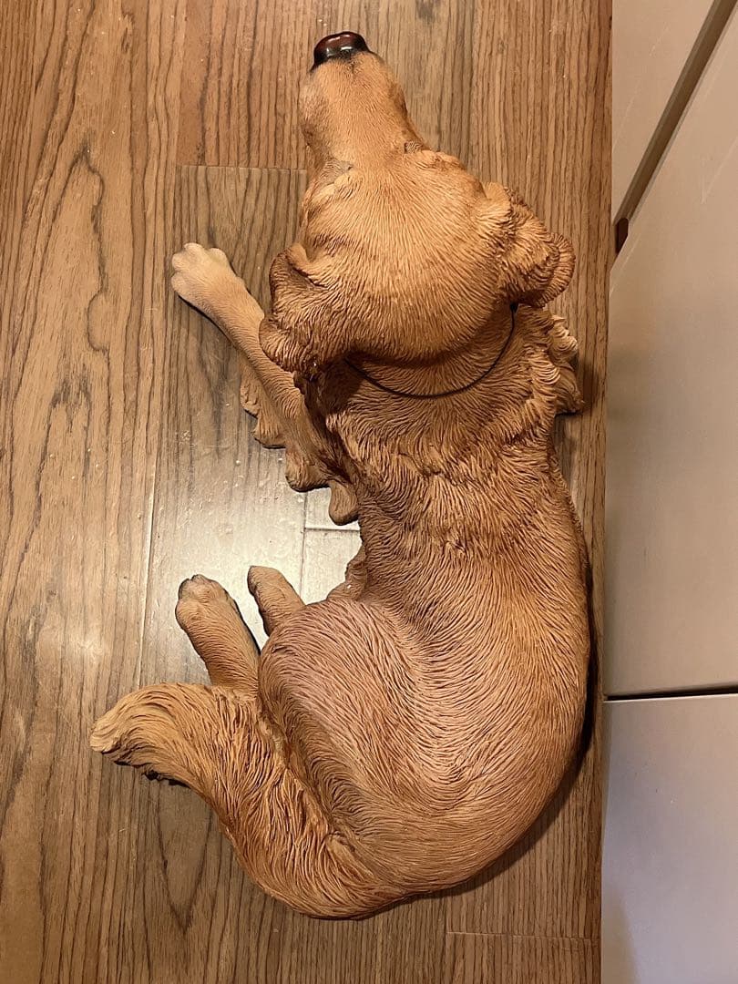 かつ様専用ゴールデンレトリバー犬 オブジェ置物オーナメント実物大